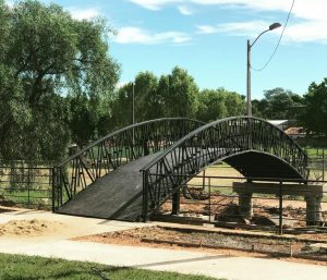 Puente Metálico Peatonal